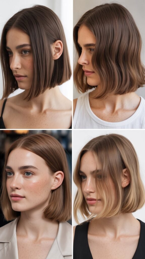  Classic Shoulder-Length Blunt Bob