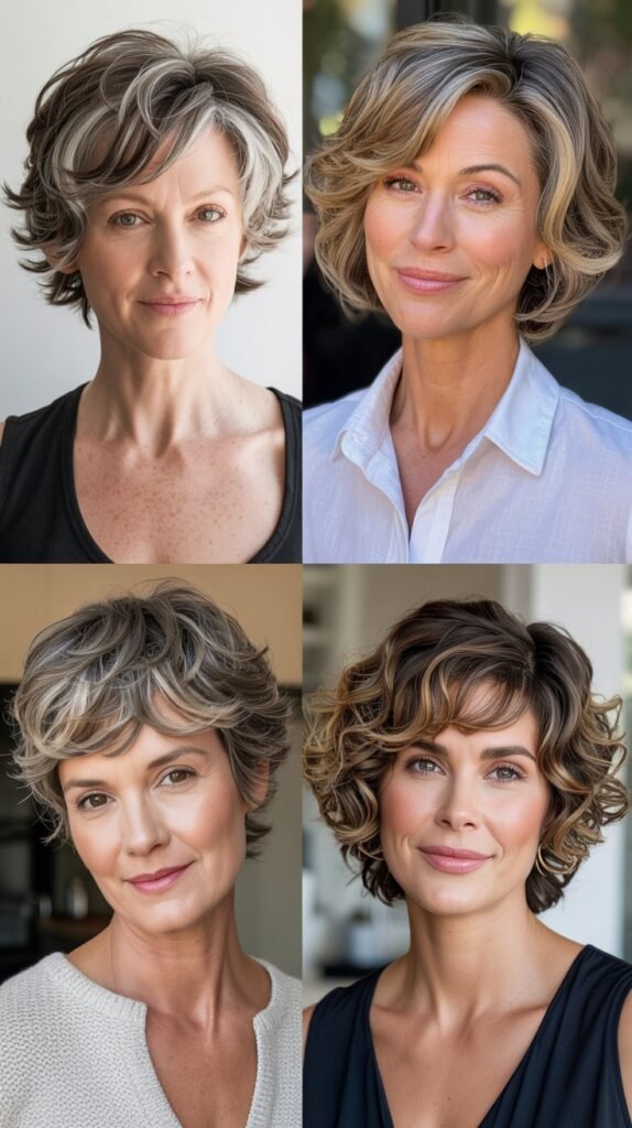 Short and Tousled with Natural Texture