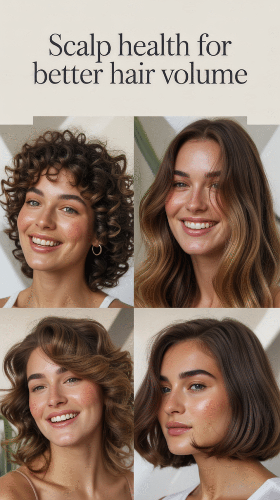 Scalp Health for Better Hair Volume