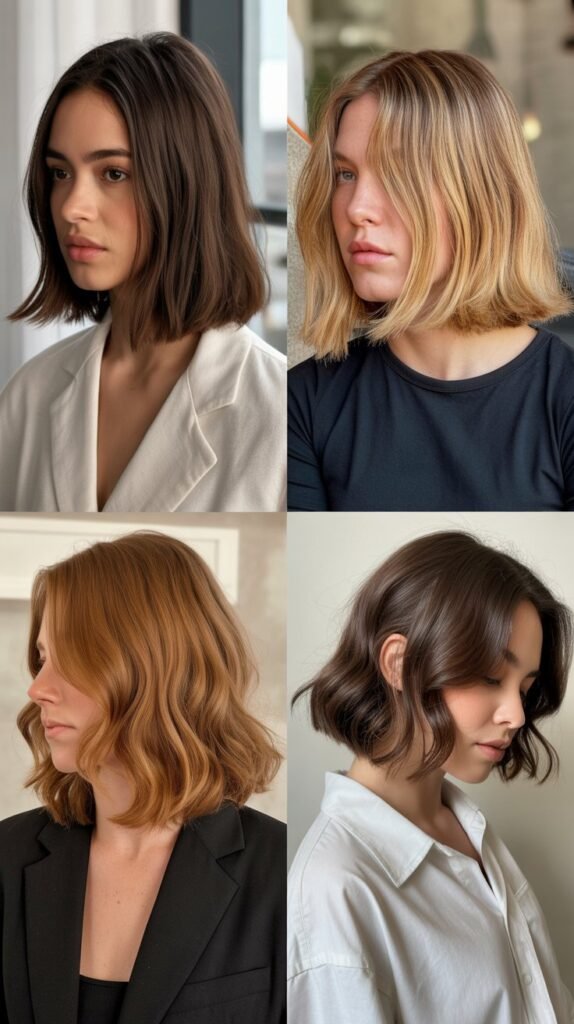  Blunt Cut with Pieced-Out Ends