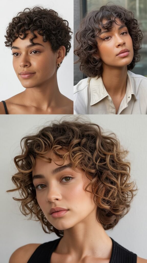 Curly Shullet (Short Mullet)