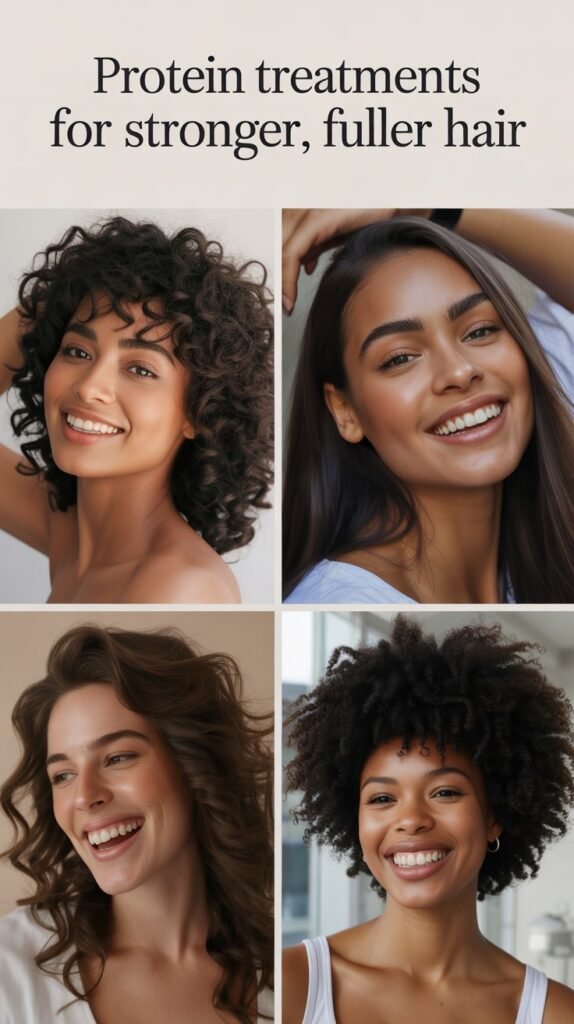 Protein Treatments for Stronger, Fuller Hair