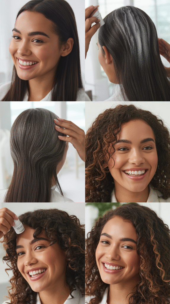 Messy Curly Bun with Face-Framing Pieces