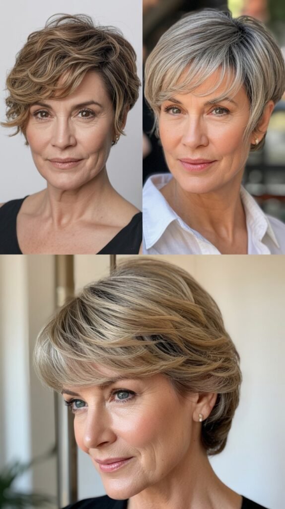 Soft Pixie with Long Fringe