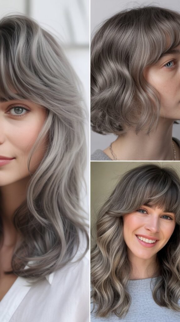 Soft Fringe with Gray Waves