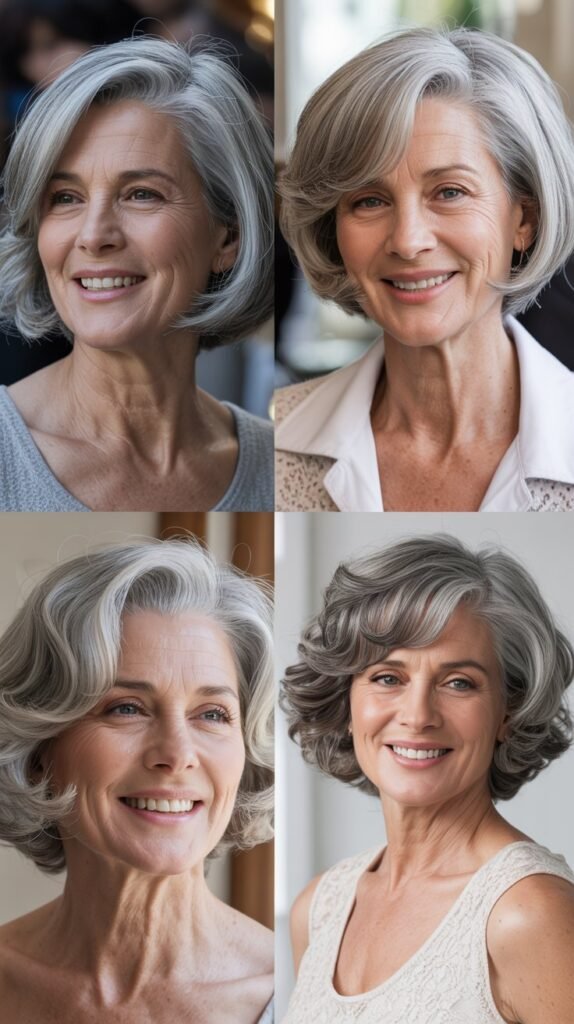 Classic Side Sweep Bobs