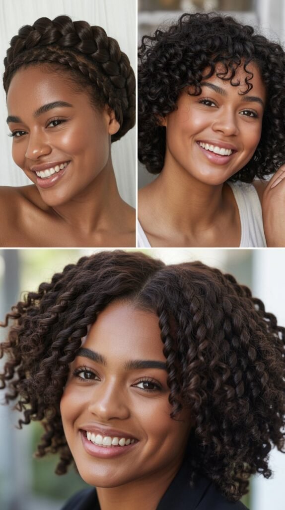 Dark Chocolate Brown Halo Braid