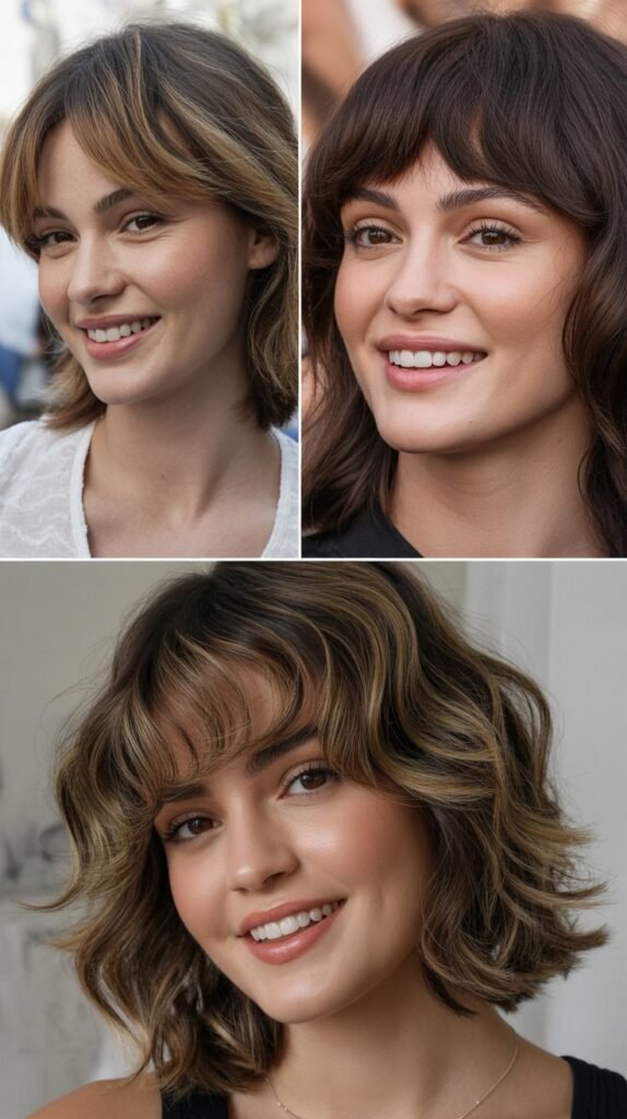  Wispy Bangs for Thick Hair