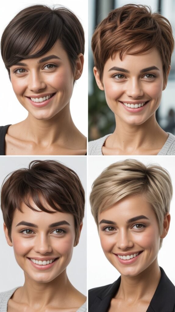  Pixie for Oval Faces