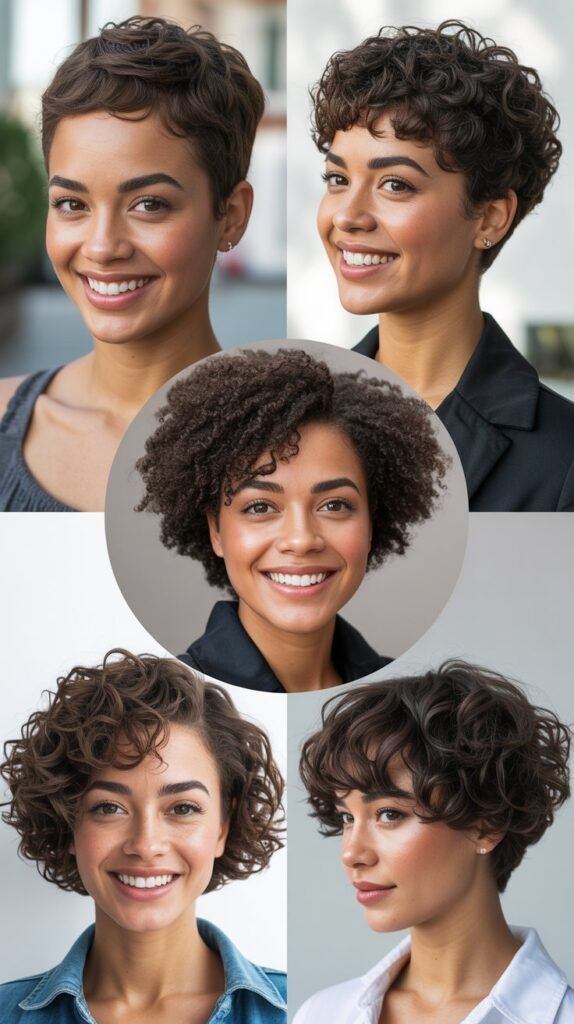Short Curly Cuts for Low Porosity Hair