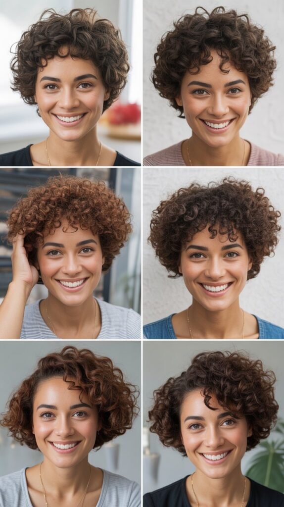Seasonal Adjustments for Short Curly Hair