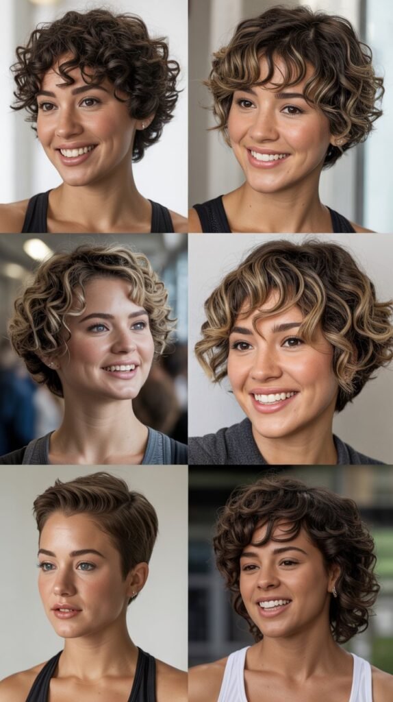 Embracing Your Natural Texture with Short Cuts