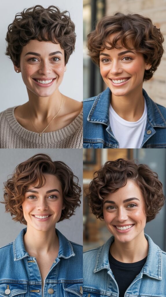 Short Curly Cuts for Second-Day Hair