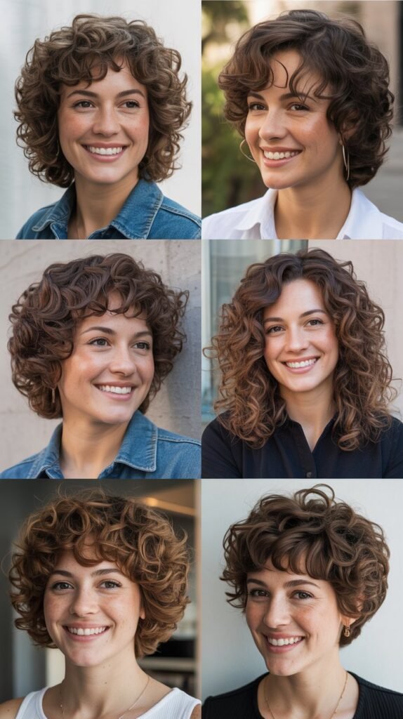 The Curly Mohawk Cut