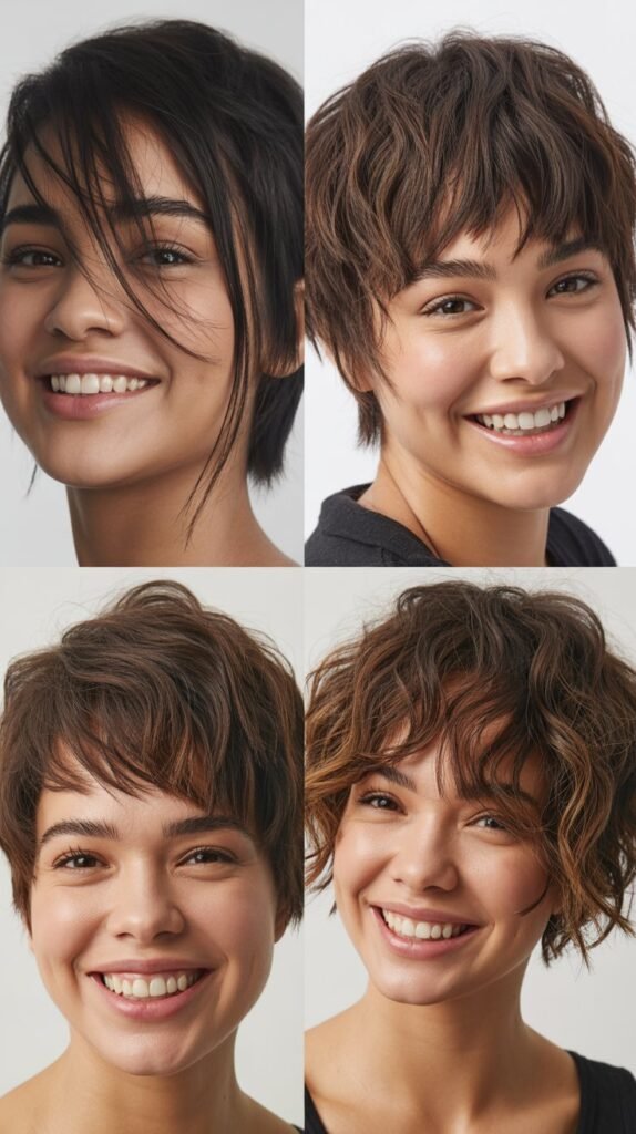 Wispy Brow-Grazing Fringe With Lived-In Layers