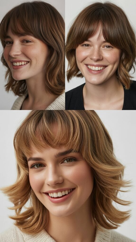Wispy Bangs With Seamless Blended Layers