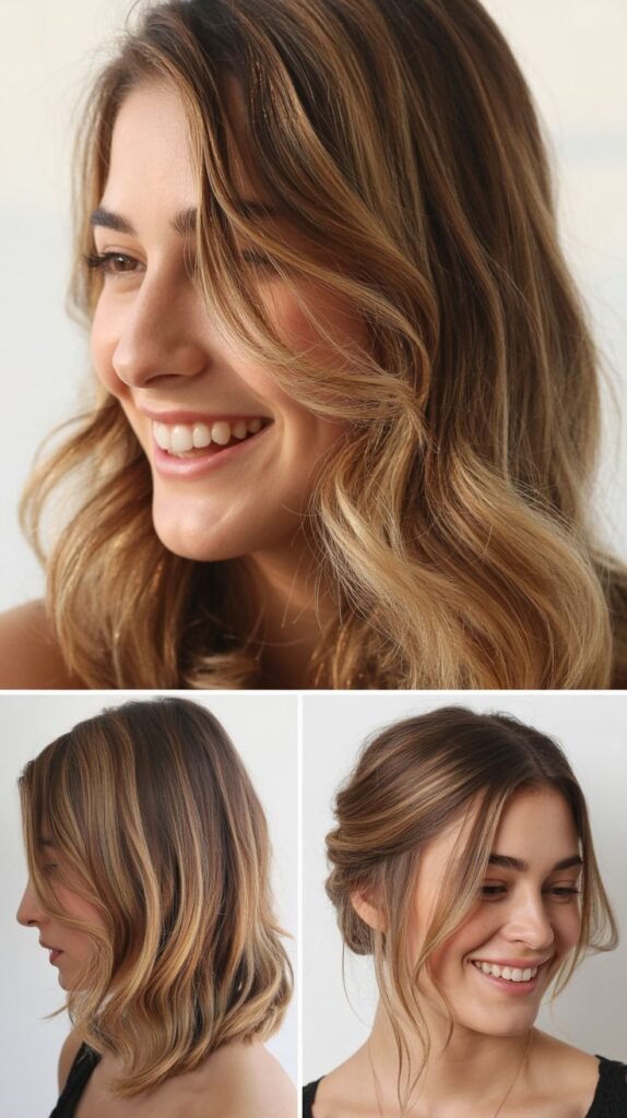 Bronde Highlights (Brown-Blonde Blend)
