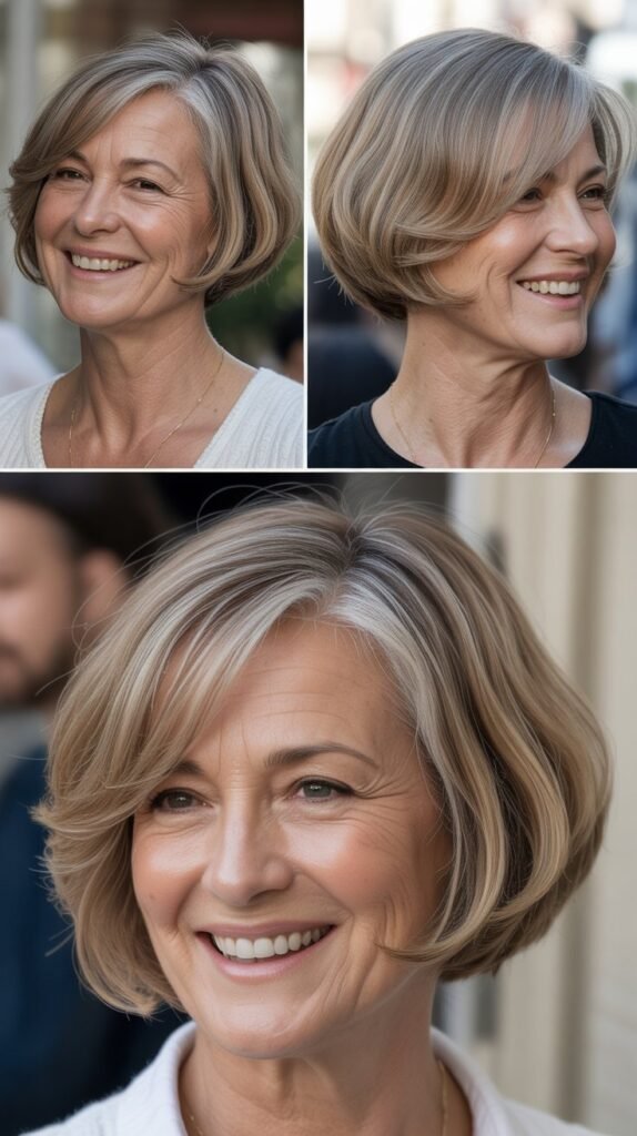 Precision Cut Bob with Sharp Lines
