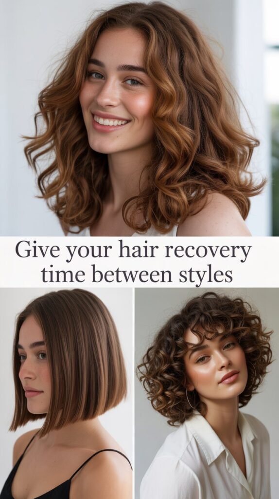 Give Your Hair Recovery Time Between Styles