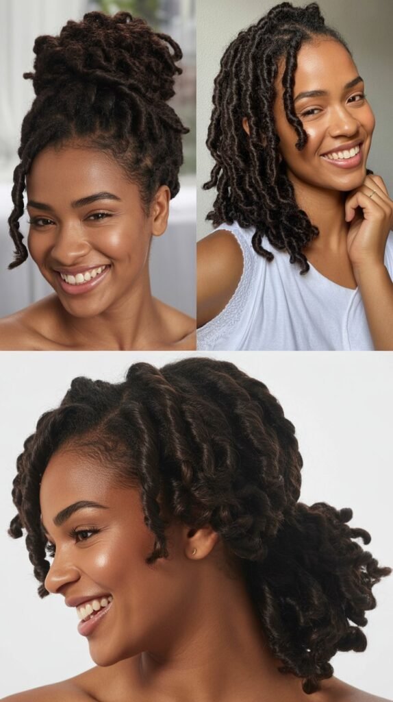 Dark Chocolate Brown Kinky Twists