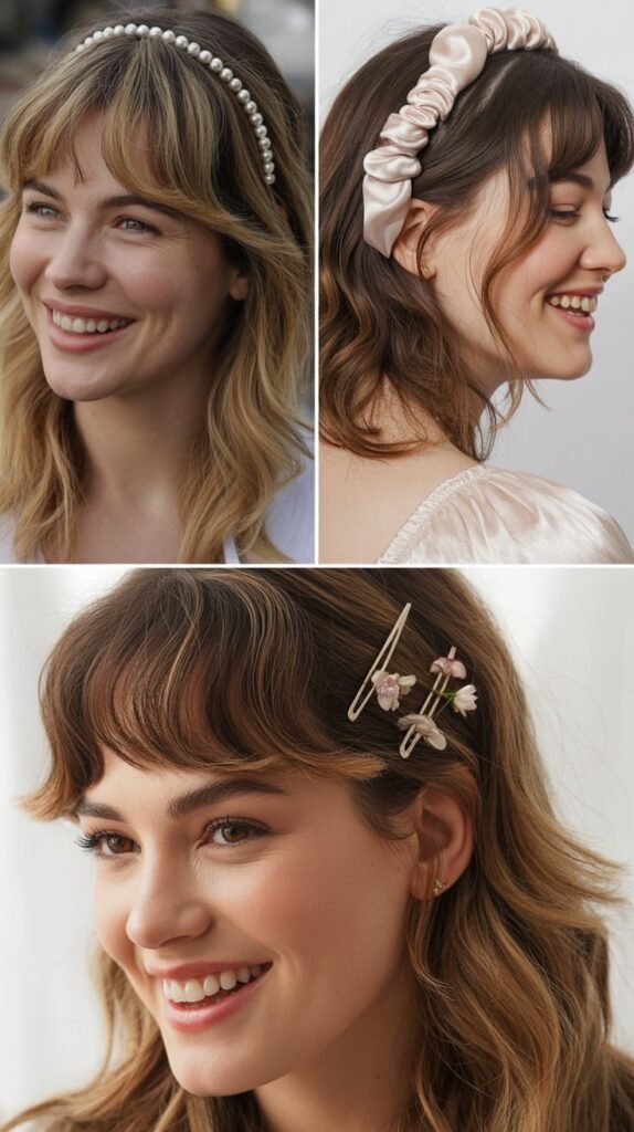 Wispy Bangs with Accessories