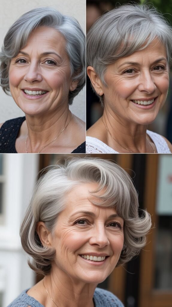  Classic Crop With Side Part