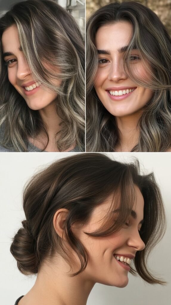 Mushroom Brown Highlights for Subtle Cool Tone