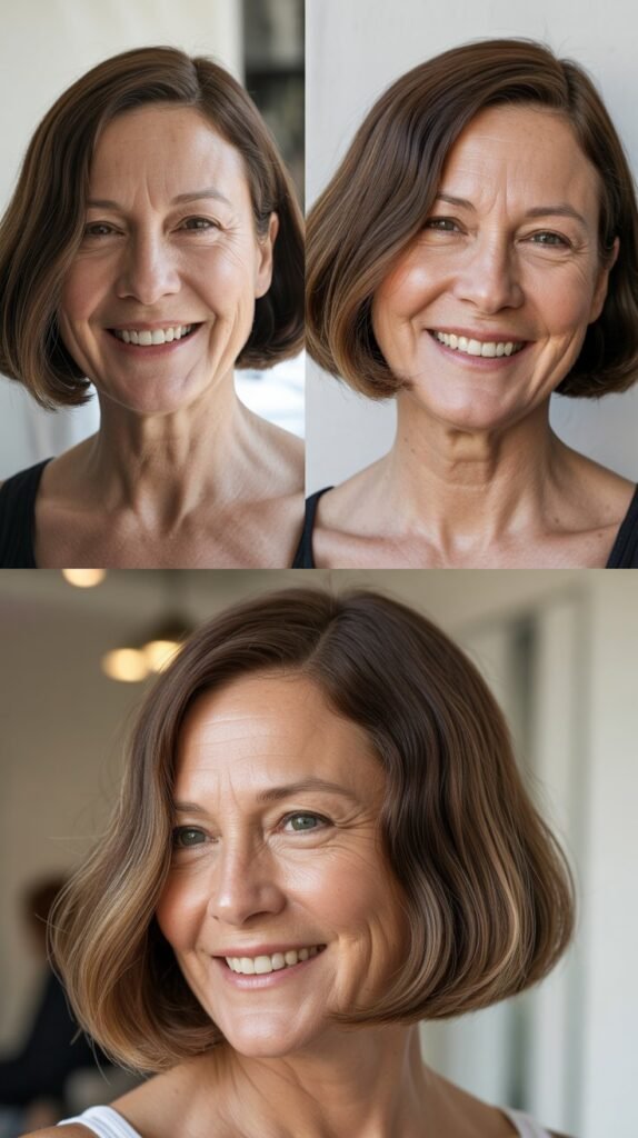  Bob with Extreme Side Part