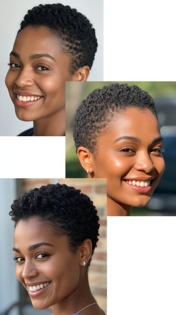 Tapered TWA (Teeny Weeny Afro)