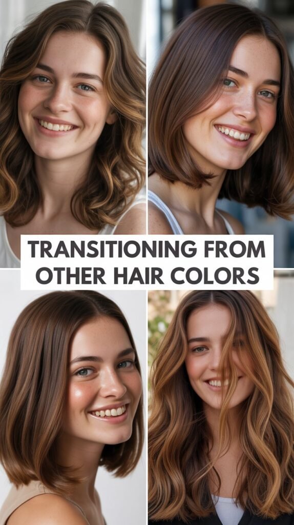 Transitioning from Other Hair Colors