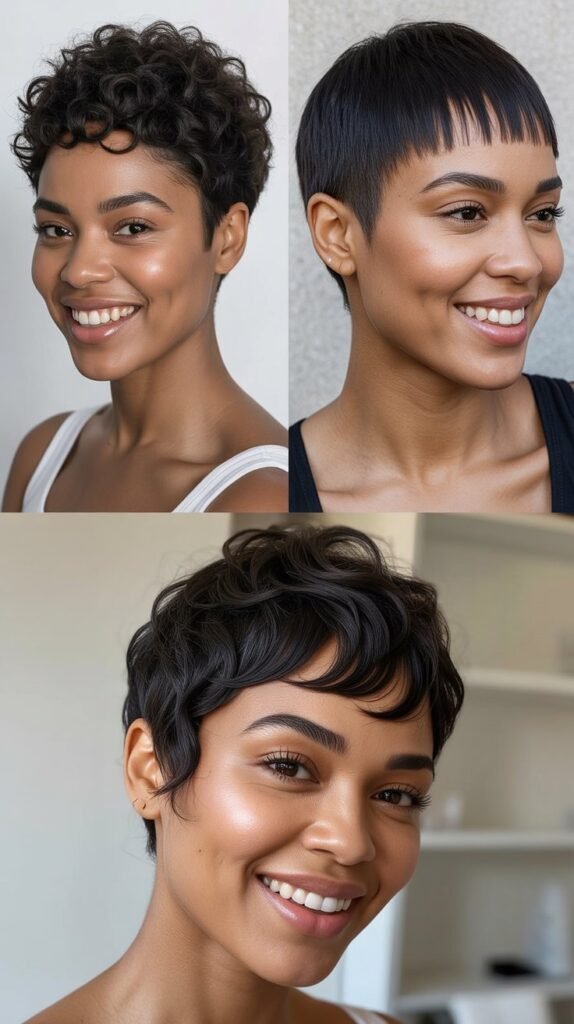  Pixie with Blunt Micro Bangs