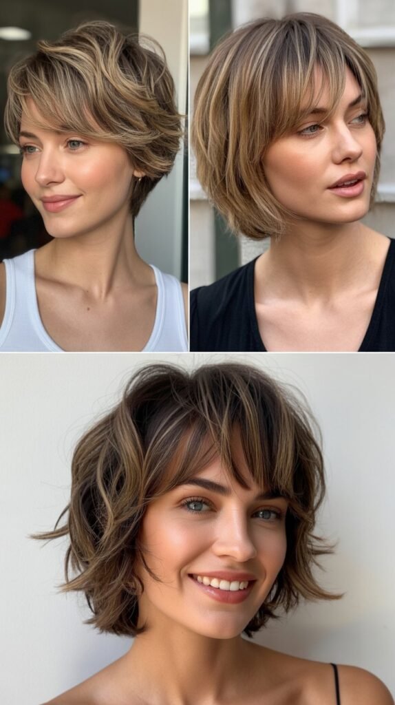  Short Cuts With Wispy Bangs: Proving Layers Work at Every Length