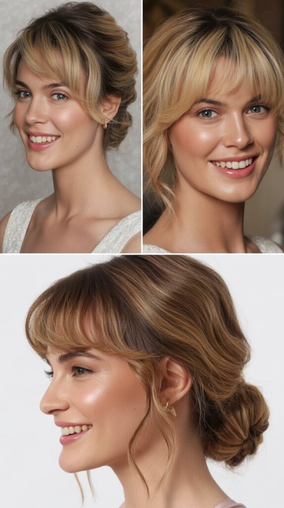 Styling Wispy Bangs for Special Occasions