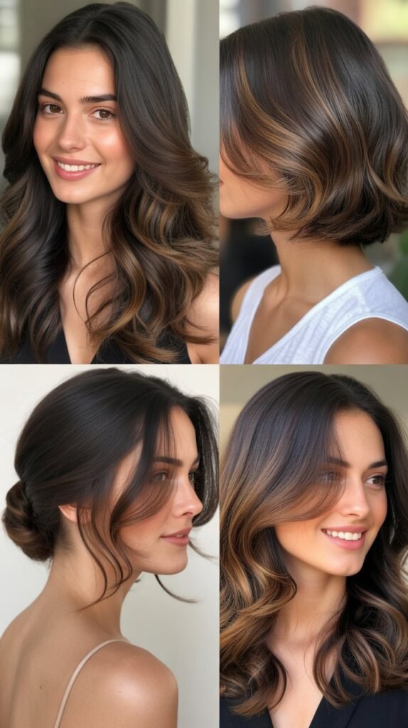  Dark Chocolate Extensions with Lowlights