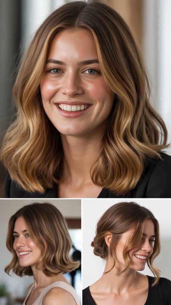  Face-Framing Toffee Highlights