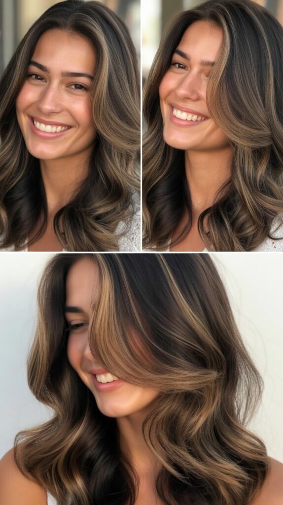  Dark Chocolate Brown Foilyage