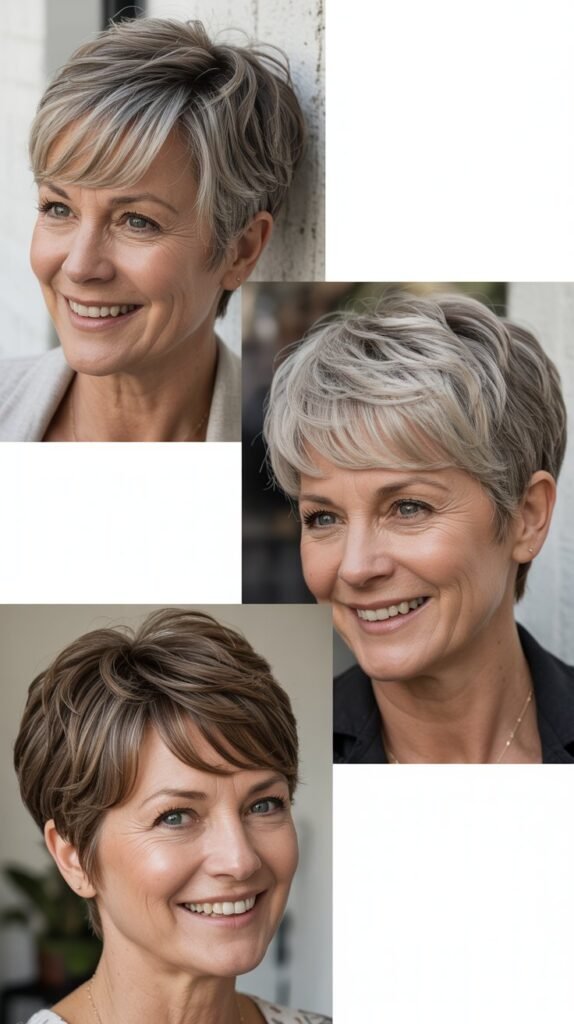 Rounded Pixie for Feminine Softness