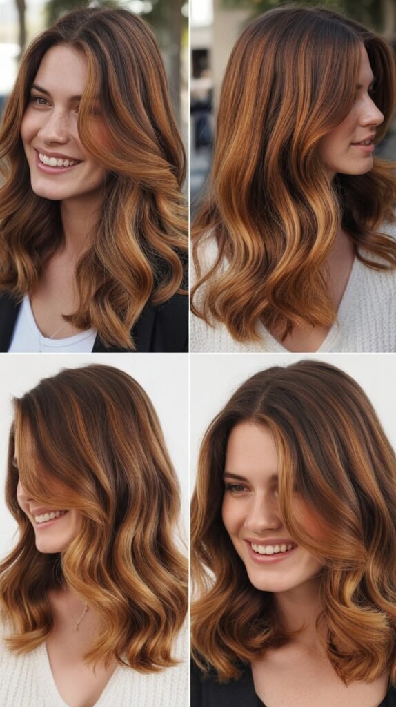 Cinnamon Spice Balayage