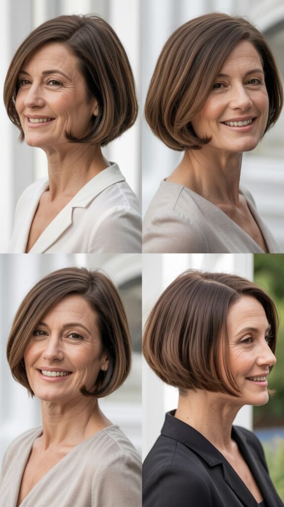 Sleek A-Line Bob