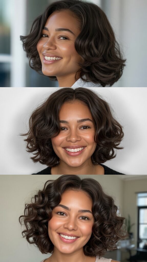 Dark Chocolate Brown Cornrows with Beads