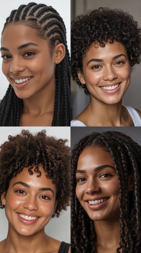 Coordinate Cornrows With Facial Hair Grooming