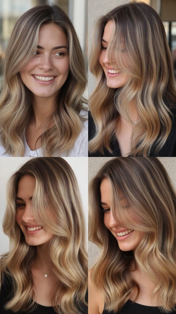 Piece-y Highlights with Soft Balayage