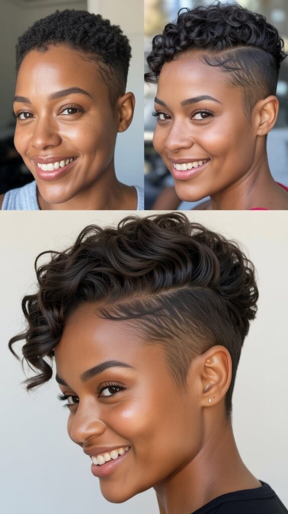  Pixie with Tapered Fade