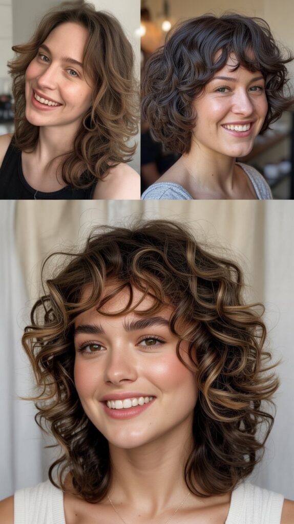 The Curly Shullet: Shag Meets Mullet