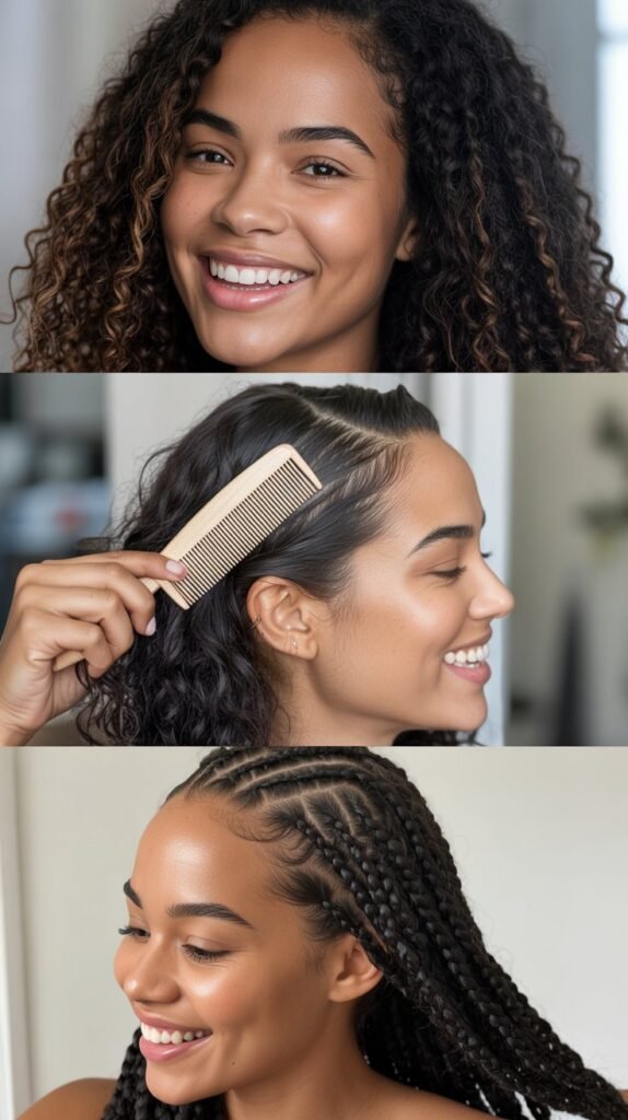  Prepare Your Hair Properly Before Getting Cornrows