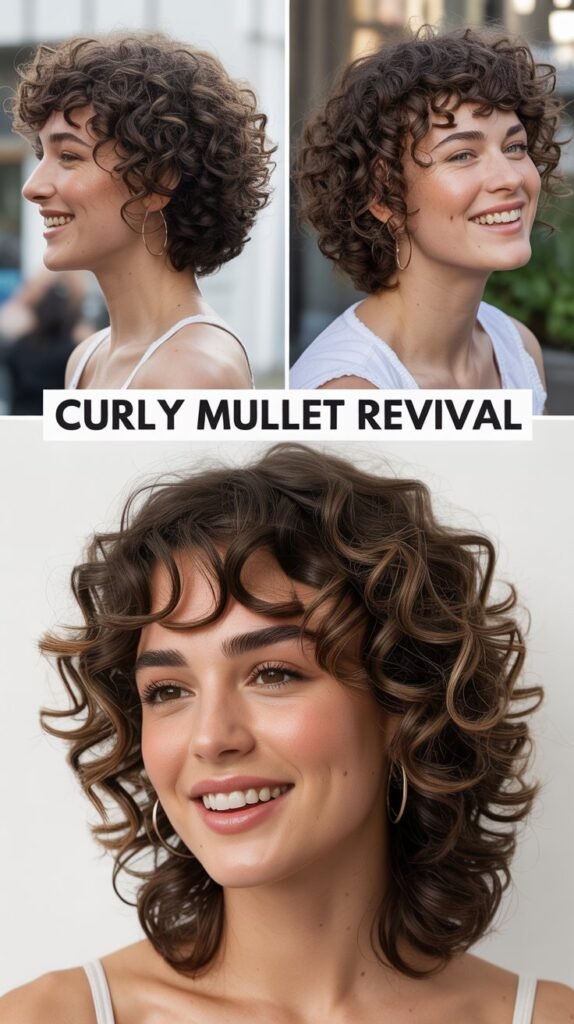 Curly Mullet Revival