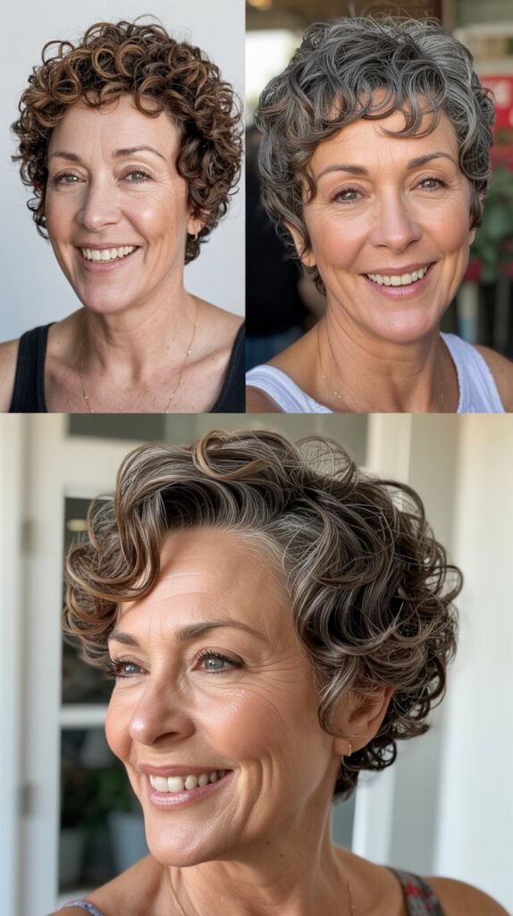 The Curly Pixie: Short and Sassy Options
