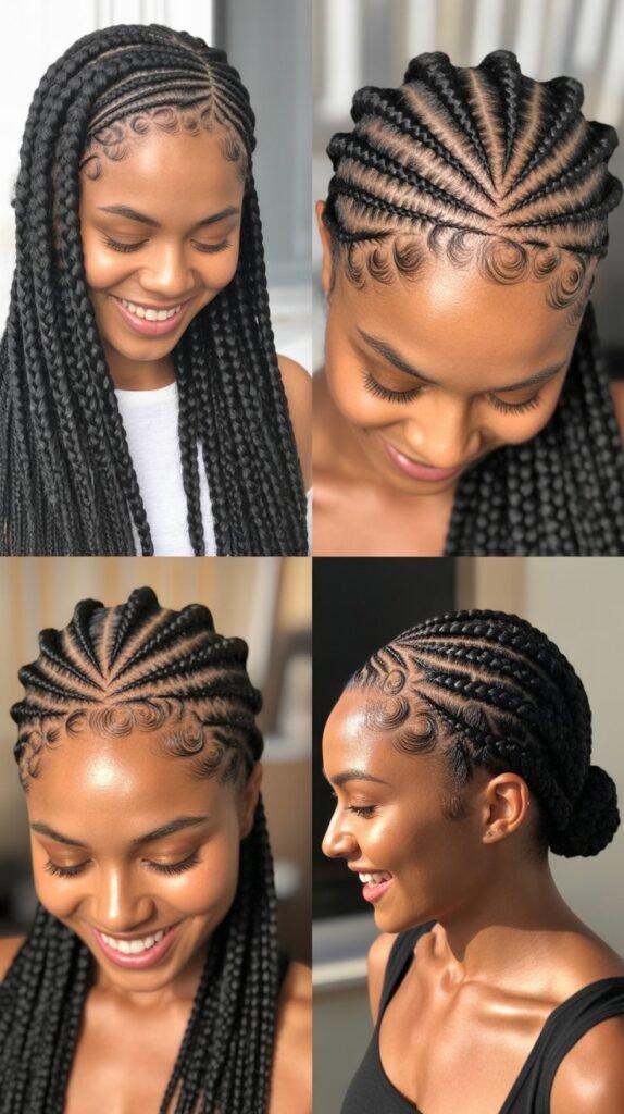 Refresh Your Cornrows Between Washes