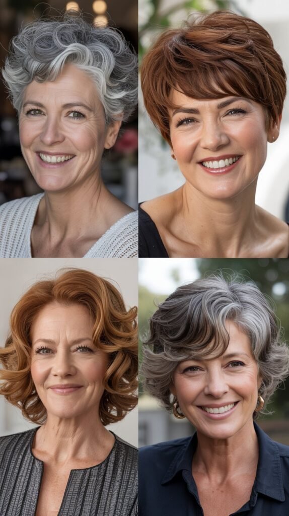 Voluminous Crown with Short Sides