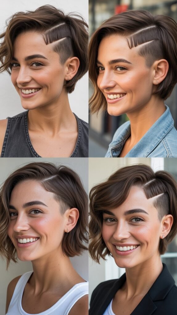 Pixie Bob with Nape Undercut